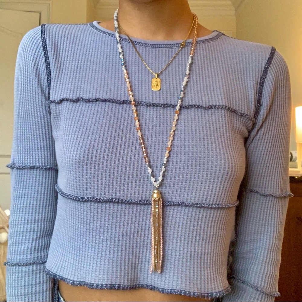 Long Tassel Necklace